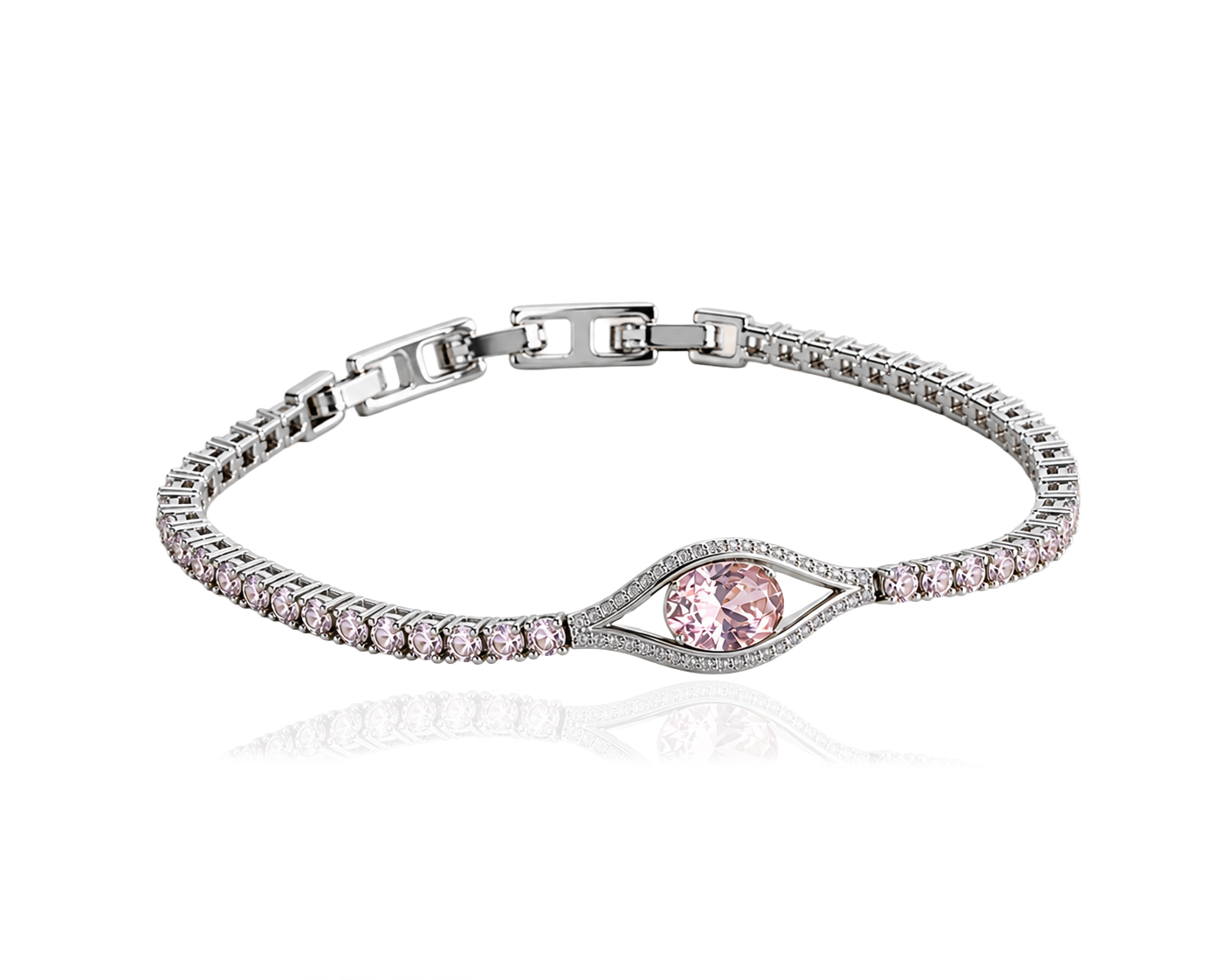 ELECKTRA SPARKLE EYE Armband - Rosa