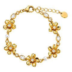 LA FLEUR GARDEN Armband Vit