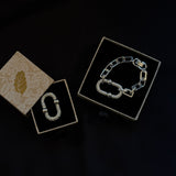 SET 23 - Silver / Vit