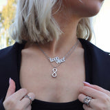 STATEMENT NECKLACE MINI ETERNITY