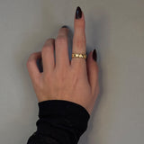 INFINITY HEART RING Guld