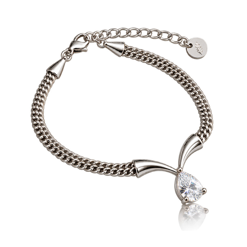 SCALA V PEAR CRYSTAL Armband