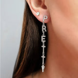 STATEMENT QUOTE EARRINGS Choose from different words/Sold individually
