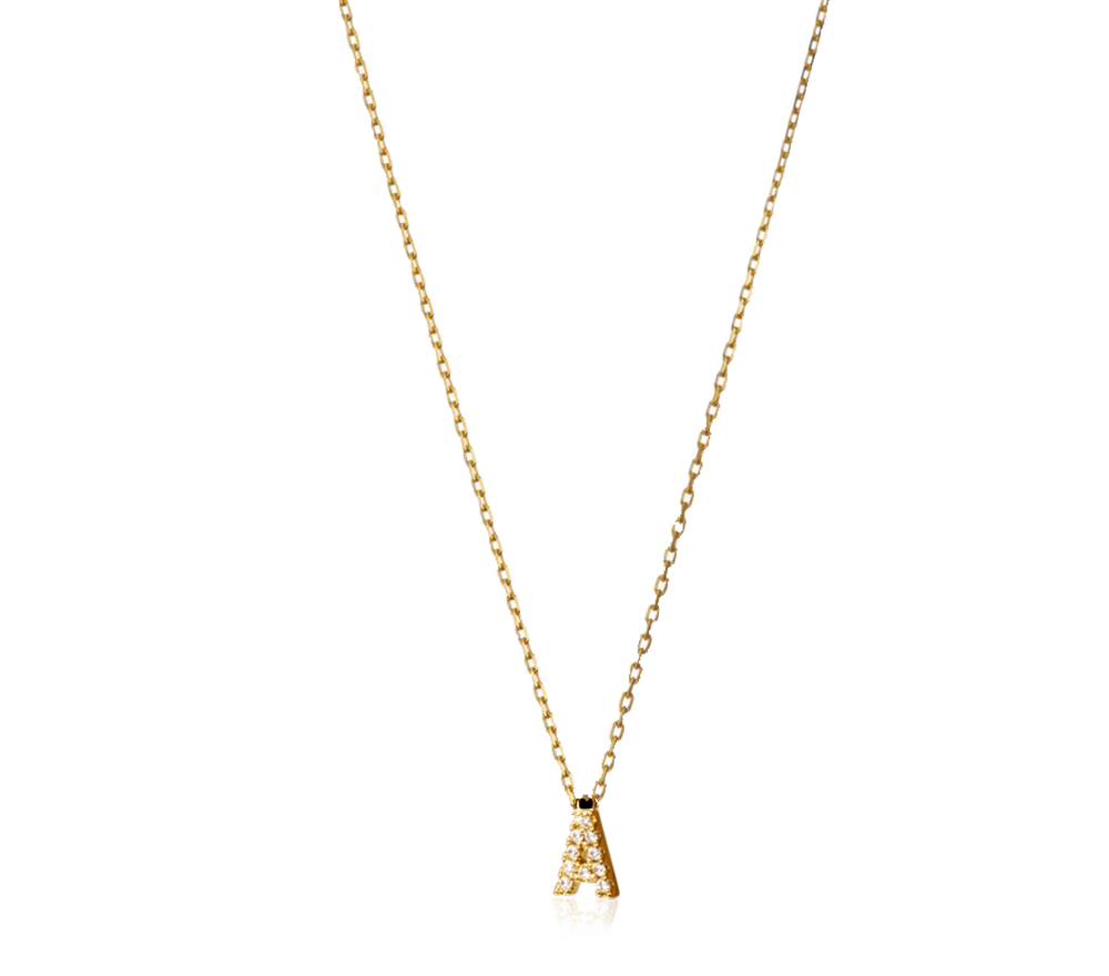 IDENTITY MICRO SPARKLE Halsband A-Z