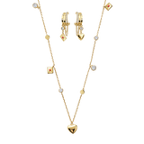 LOVE LETTER Loop + Halsband Set