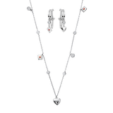 LOVE LETTER Loop + Halsband Set