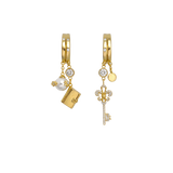 LUCKY CODE LOOP Örhängen - Förbeställning leverans tidigast v. 18