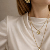 LA FLEUR DOUBLE NECKLACE