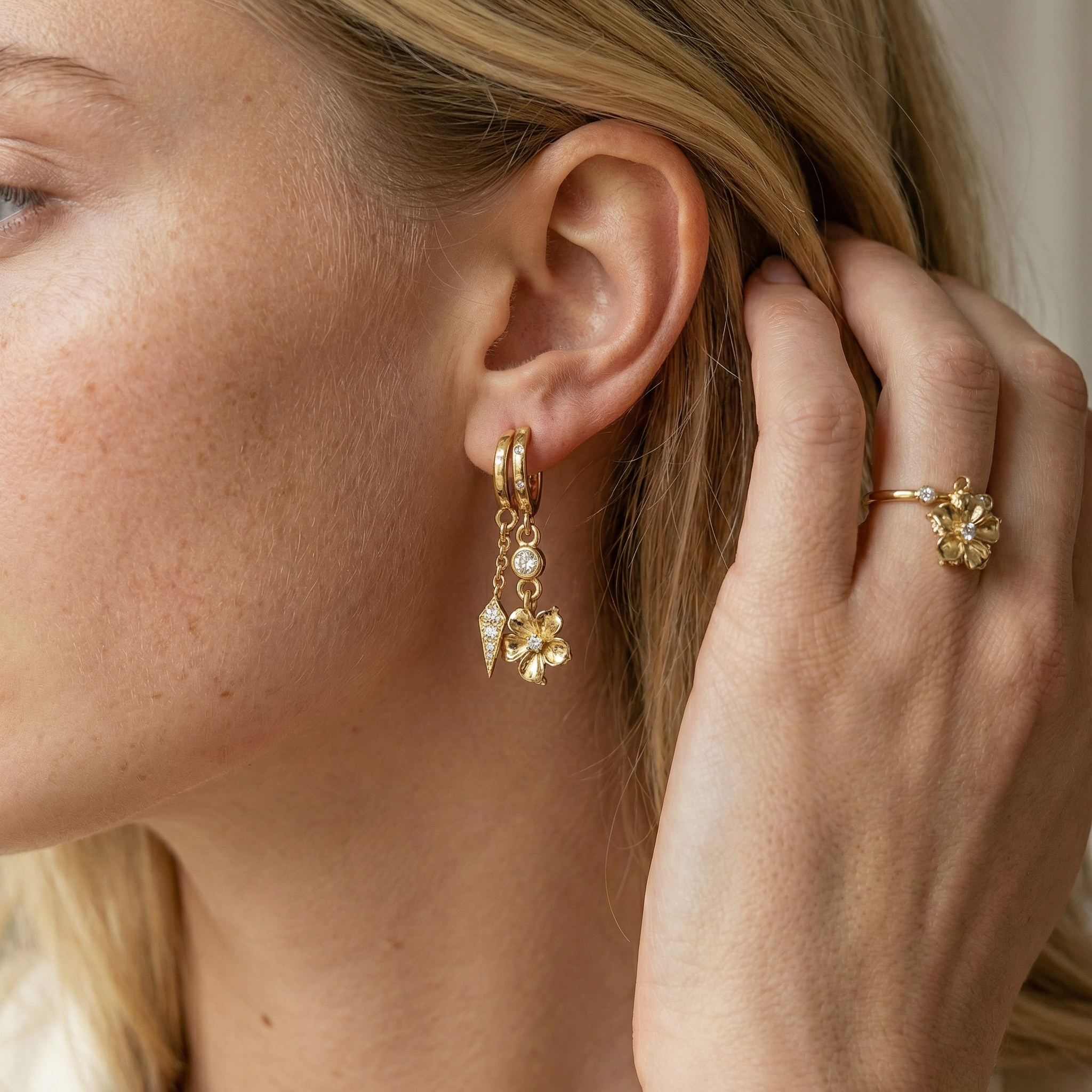 LA FLEUR Detail Ring (Förbeställning - Tidigast Leverans V.22)