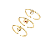 LOVE LETTER 3-PACK Ring