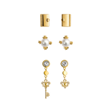 LUCKY CODE 3-PACK Örhängen