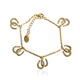 HORSESHOE SPARKLE CHARM Armband