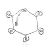 HORSESHOE SPARKLE CHARM Armband