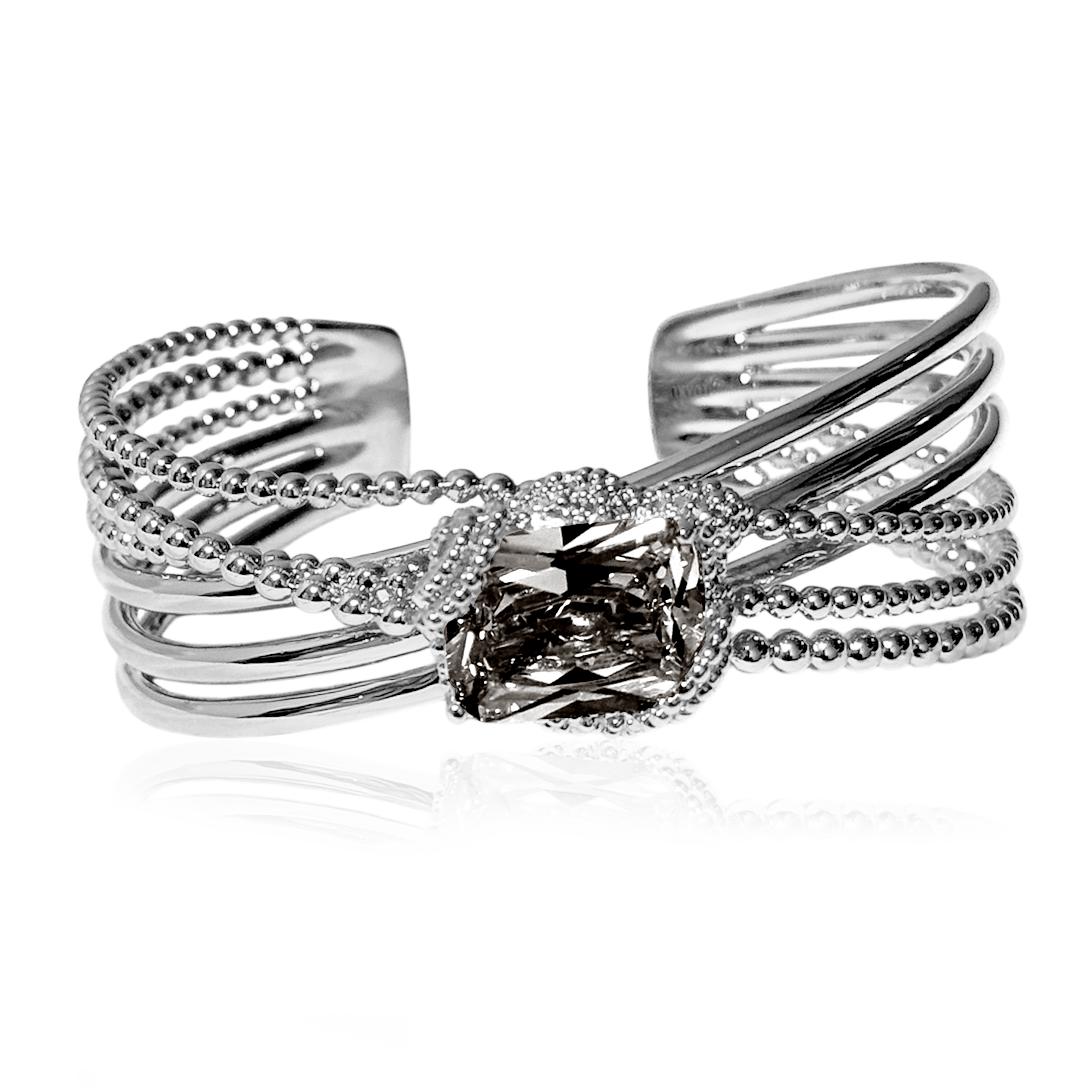 ICON EDIT CUFF Armband - Smoke (Förväntad leverans v.26)