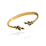 MULTI WING CUFF BRACELET - Svart
