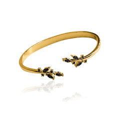 MULTI WING CUFF BRACELET - Svart