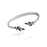 MULTI WING CUFF BRACELET - Svart