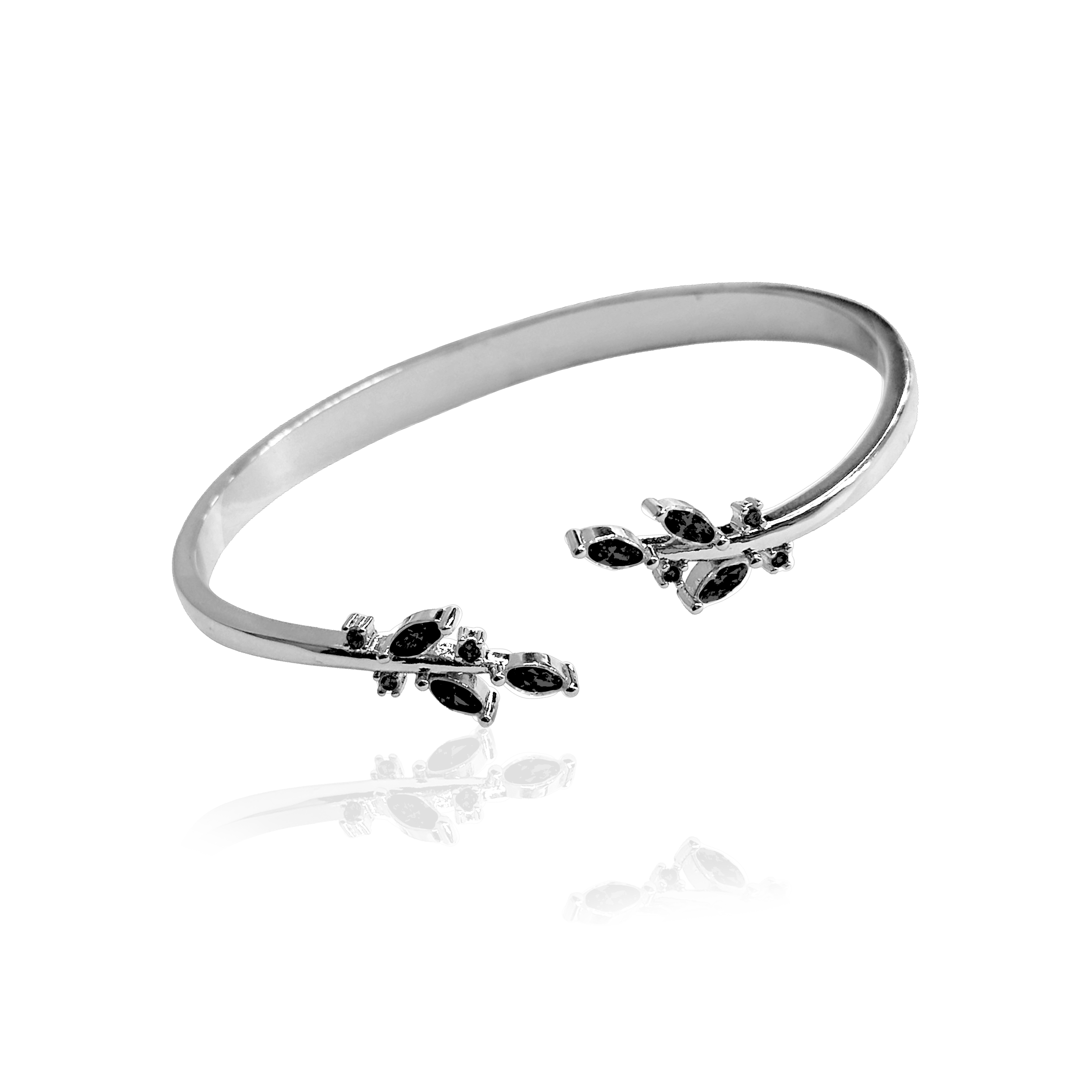 MULTI WING CUFF BRACELET - Svart