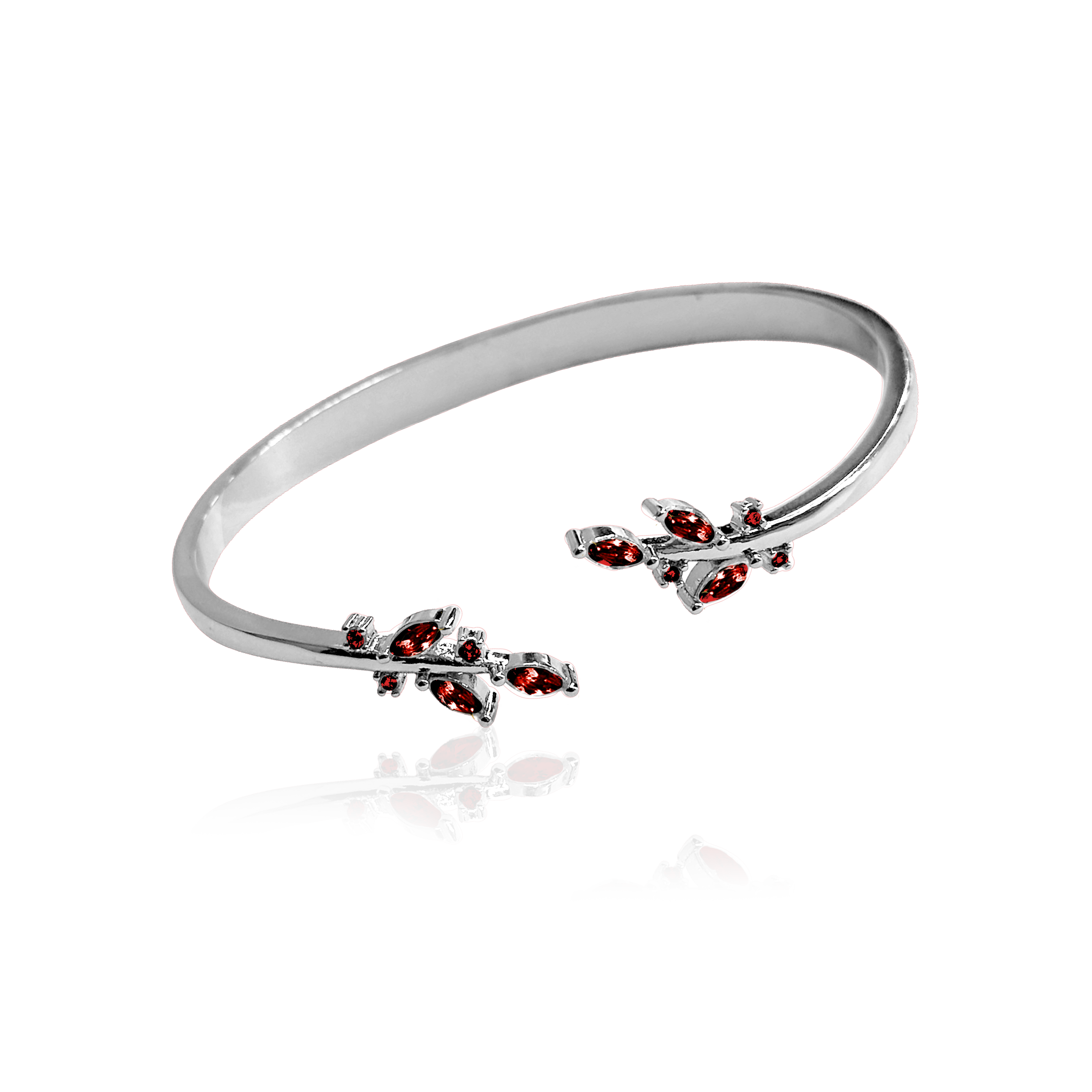 MULTI WING CUFF BRACELET - Röd
