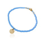 SINGLE BEADS BRACELET Light Blue