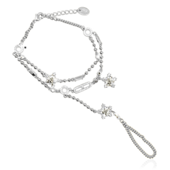STARLUMEN CRYSTAL Armband med ring