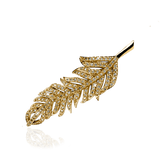 FROSTED FEATHER Brosch