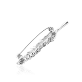 FROSTED FEATHER Brosch