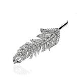 FROSTED FEATHER Brosch