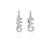 BAD MAD HOOP EARRINGS
