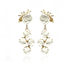 FLEUR BLANCHE MULTI Örhängen