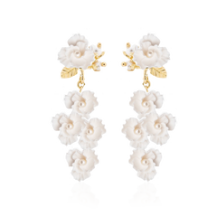 FLEUR BLANCHE MULTI Örhängen