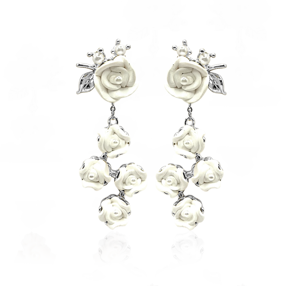 FLEUR BLANCHE MULTI Örhängen