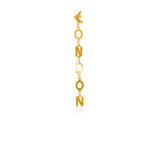 STATEMENT QUOTE EARRINGS SINGLES