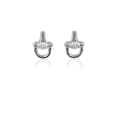 HORSE BIT SPARKLE STUDS Örhängen