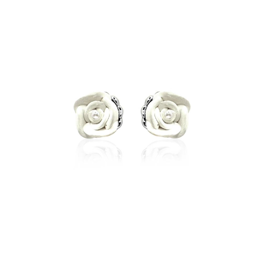 FLEUR BLANCHE STUD Örhängen
