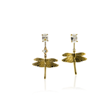 DRAGONFLY REBORN CRYSTAL STUDS Örhängen