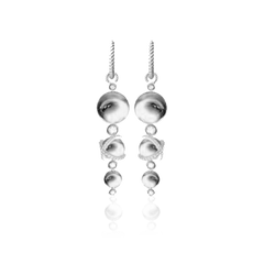 BERRY CRYSTAL LUXE HOOP Örhängen