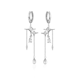 STARFALL HOOP EARRINGS