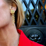 FIERCE LION EARRINGS