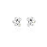 BERRY PEARL STUDS EARRINGS