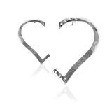 HALF HEART ÖRHÄNGEN