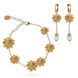 NOELIA Earrings + Bracelet Set