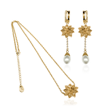 NOELIA Necklace + Earrings Set