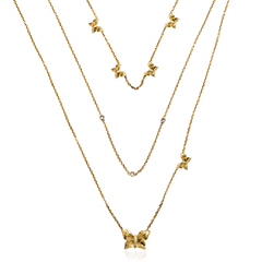 PAPILLON CRYSTAL MULTI Halsband