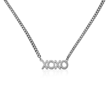 Statement Chain Necklace - XOXO