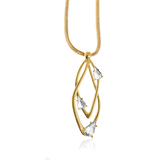 BLISS HALSBAND 80CM Vit
