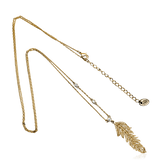 FROSTED FEATHER Halsband