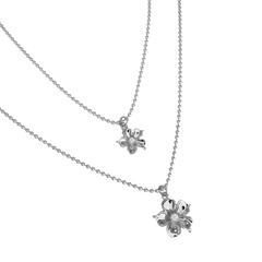 LA FLEUR DOUBLE HALSBAND
