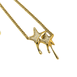 MELTED STAR PENDANT Halsband