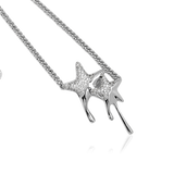 MELTED STAR PENDANT Halsband